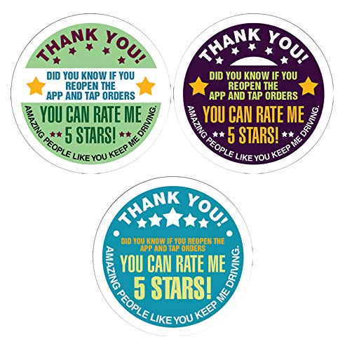 Bag Seal Delivery Stickers 2" Round 10-Sheet (150 Stickers) - Size 2â€ x 2" Print Material Bulk Pack - Flat Surface DIY Decoration Art Decal