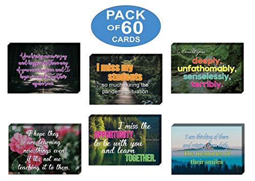 Teacher Miss Students Postcards (60-Pack)