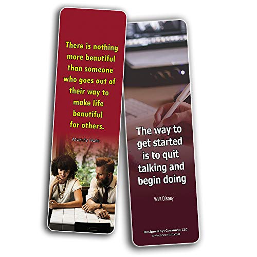 Bookmarks for Inspirational Wisdom Quotes for Young Entrepreneurs (30-Pack)