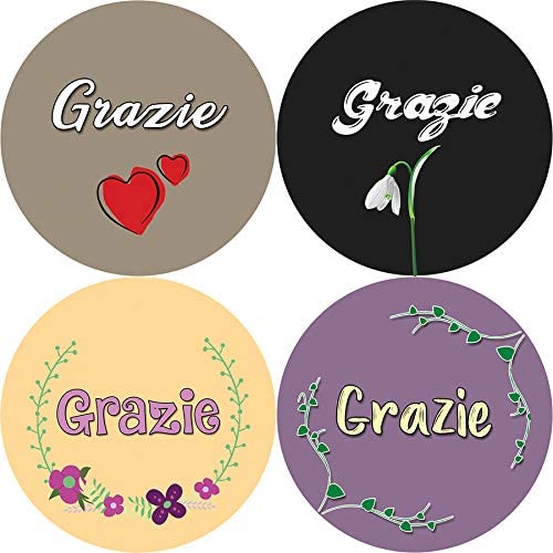 Creanoso Grazie Stickers (10-Sheet) - Assorted Designs for Children - Classroom Reward Incentives for Students - Stocking Stuffers Party Favors & Giveaways