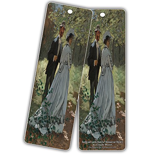 Creanoso Famous Classic Art Series 3 Bookmarks (60-Pack) ÃƒÂ¢Ã¢â€šÂ¬Ã¢â‚¬Å“ Famous Artists Classical Collection Pack ÃƒÂ¢Ã¢â€šÂ¬Ã¢â‚¬Å“ Great Stocking Stuffers Gift for Men, Women, Teens, Artists, Paint Lovers, Painters