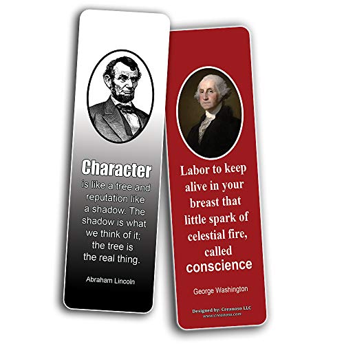 Creanoso Successful Quotes Entrepreneurship Bookmark Cards (30-Pack) Ã¢â‚¬â€œ Premium Gifts Bookmarks for Bookworm Ã¢â‚¬â€œ Stocking Stuffers for Men, Women, Managers, Leaders Ã¢â‚¬â€œ Wall Page Clippers