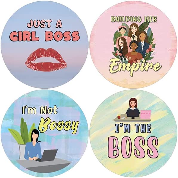 Girl Boss Stickers (10 Sets X 16 Designs)