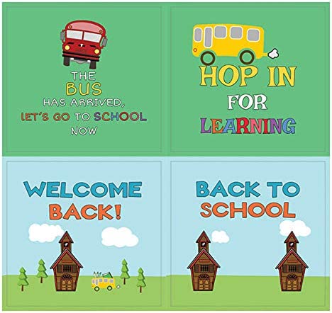 Creanoso Back to School Stickers for Kids (10-Sheet) - Premium Gift Set - Teacher Reward Incentive