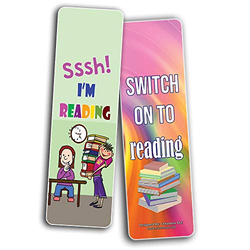 Creanoso Amazing Bookmarks for Reading for Students (30-Pack) Ã¢â‚¬â€œ Stocking Stuffers Gift for Boys, Girls, Men, Women, Teens Ã¢â‚¬â€œ Awesome Bookmark Collection Ã¢â‚¬â€œ Book Reading Rewards Incentives