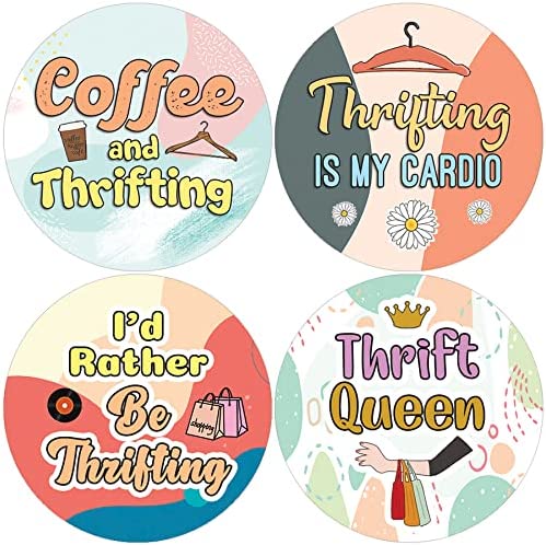 Creanoso Funny Thrifting Quotes Stickers (20 Sets X 16 Designs) â€“ Sticker Card Giveaways for Kids â€“ Awesome Stocking Stuffers Gifts for Boys & Girls â€“ Classroom Home Rewards Enticements