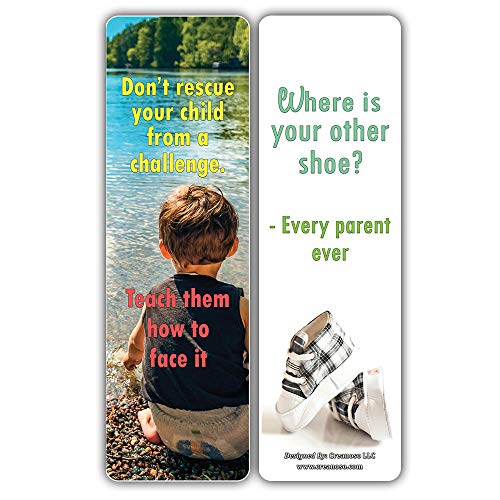 Inspiring Sayings Parenting Quotes Bookmarks for Parents (60-Pack) ÃƒÂ¢Ã¢â€šÂ¬Ã¢â‚¬Å“ Premium Gift for Men & Women Parents ÃƒÂ¢Ã¢â€šÂ¬Ã¢â‚¬Å“ Unique Family Baby Shower Gifts