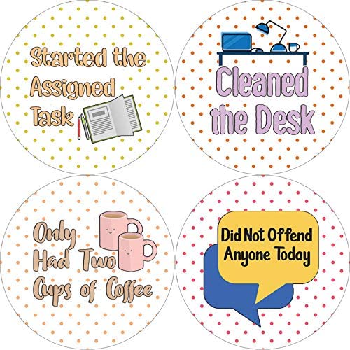 Creanoso Work Merit Rewards Stickers (10-Sheet) - Classroom Reward Incentives for Students and Children - Stocking Stuffers Party Favors & Giveaways for Teens & Adults