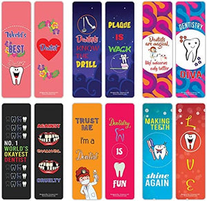 I am a Dentist Bookmarks (5-sets X 6 Cards)
