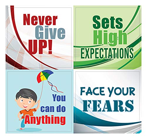 Good Character Stickers Series 2 - Inspiring Sayings Quotes Wall Art Decal Pack