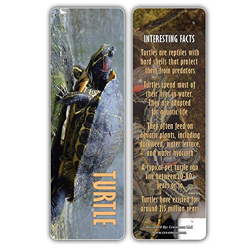 Creanoso Exotic Reptile Bookmarker Cards (30-Pack) Ã¢â‚¬â€œ Stocking Stuffers Gift for Men, Women, Adult, Teens, Boys & Girls Ã¢â‚¬â€œ Party Favors Supplies Ã¢â‚¬â€œ Employee Reward Incentives Ã¢â‚¬â€œ Book Mark Clippers