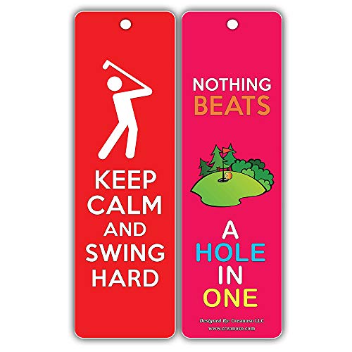 Golf Bookmark Cards (30-Pack) Ã¢â‚¬â€œ Stocking Stuffers Goft Gifts for Golfers, Adult Men & Women Ã¢â‚¬â€œ Golf Tournament Supplies Ã¢â‚¬â€œ Book Clubs Reading