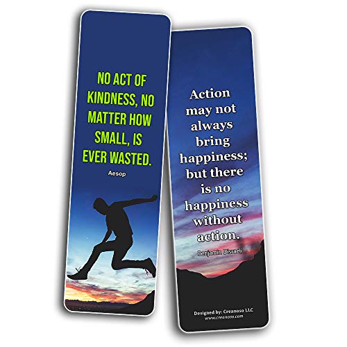 Brilliant Quotes To Inspire You to Live Your Best Life Bookmarks (60-Pack)