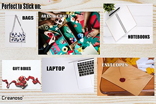 Creanoso Soccer Success Motivational Stickers - 20 Sheets â€“ Unique Sticker Cards for Successful Team and Self â€“ Great Sticky Notes for Men, Women, Teens - Great to Stick on any Surfaces â€“ Wall Decor