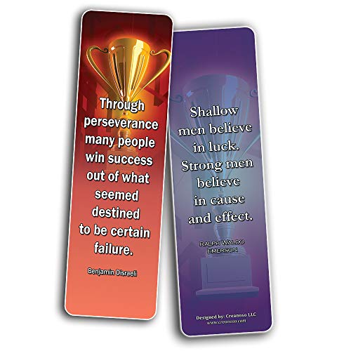 Winner Quotes Bookmarks (60-Pack)