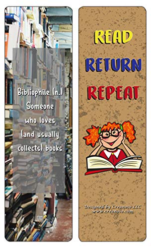 Creanoso Inspiring I Love Books Quote Sayings Postcards (30-Pack) â€“ Unique Greeting Card Bulk Pack Assorted Set â€“ Great Stocking Stuffers Gift for Bookworms, Bibliophiles, Men & Women, Teens