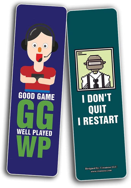 I am a Gamer Series 2 Bookmarks (2-Sets X 6 Cards)
