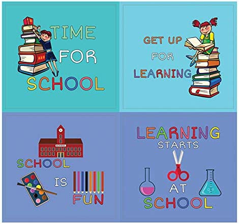 Creanoso Back to School Stickers for Kids (10-Sheet) - Premium Gift Set - Teacher Reward Incentive