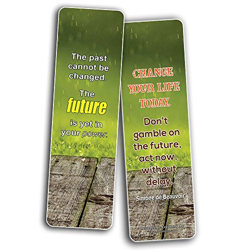Powerful Motivational Quotes for Students Bookmarks (30-Pack) – Creanoso