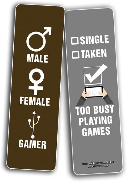 I am a Gamer Series 2 Bookmarks (2-Sets X 6 Cards)