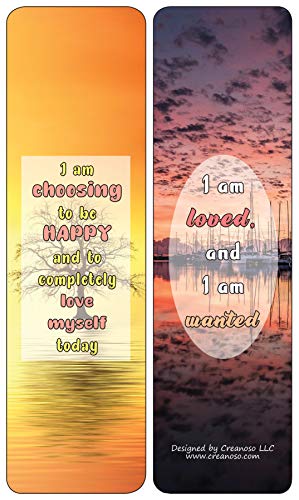 Positive Affirmations Cards Series 4 - Cool Premium Quality Card Stock - Party Favors - DIY Kit