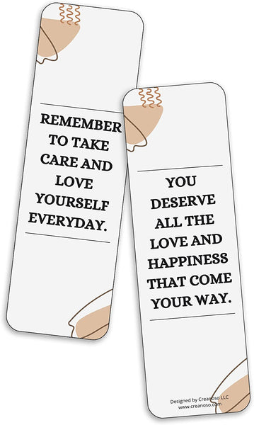 Daily Reminders for Yourself Bookmarks (10-Sets X 6 Cards)