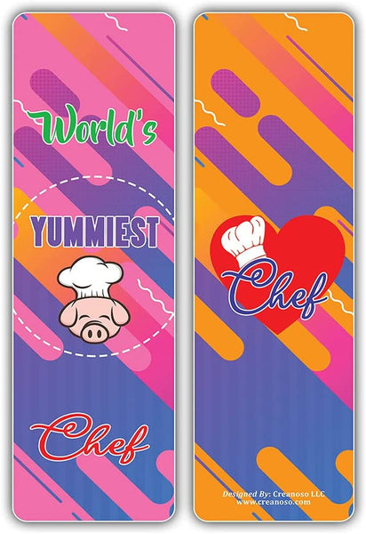 I am a Chef Bookmarks (2-sets X 6 Cards)