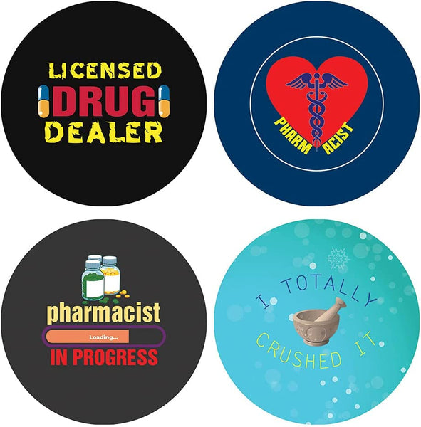 I am a Pharmacist Stickers (5 Sets X 16 Designs)