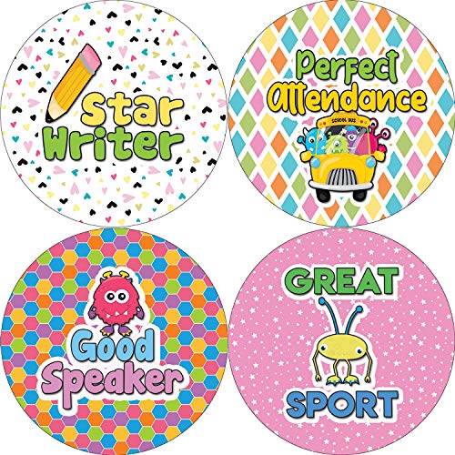 Creanoso Motivational Encouragement Stickers for Kids (20-Sheet)-Inspirational Premium Gifts for Men, Women, Teens, Kids â€“ Great Rewards Pack