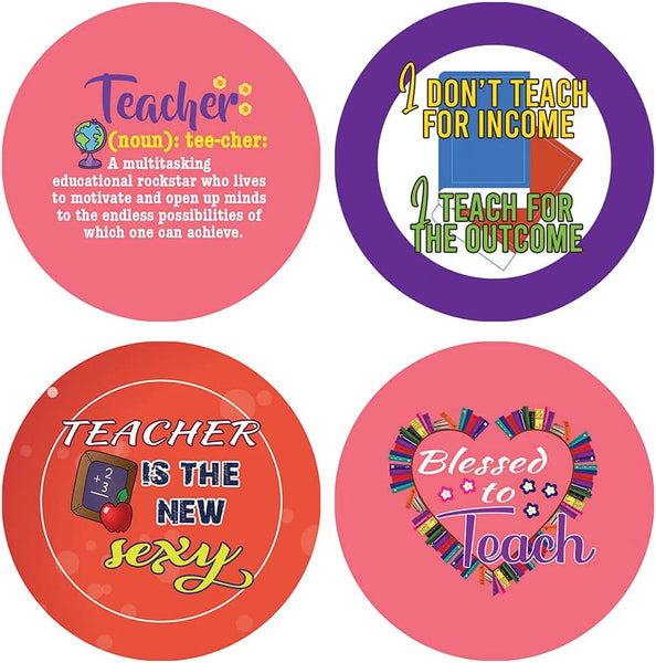 I am a Teacher Stickers (10 Sets X 16 Designs)