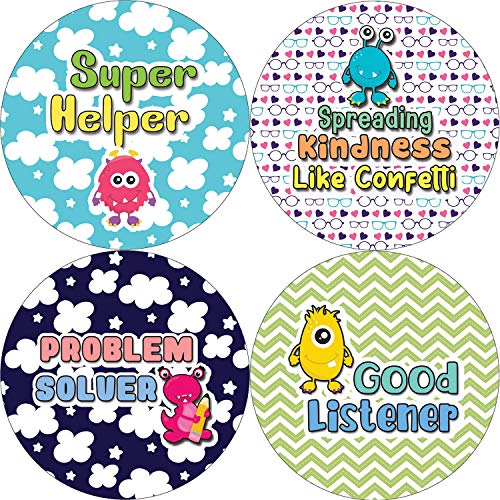 Creanoso Motivational Encouragement Stickers for Kids (20-Sheet)-Inspirational Premium Gifts for Men, Women, Teens, Kids â€“ Great Rewards Pack