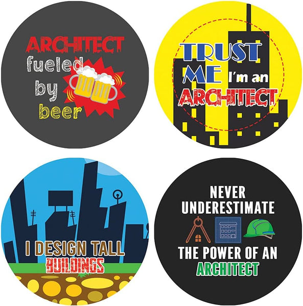 I am a Architect Stickers (5 Sets X 16 Designs)