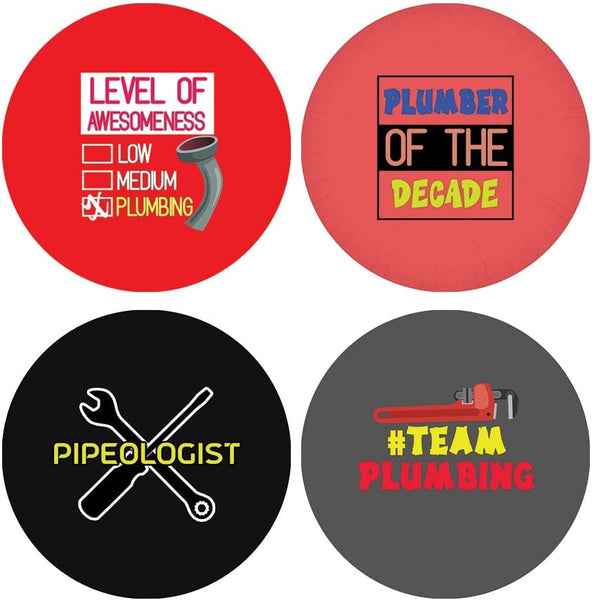 I am a Plumber Stickers (5 Sets X 16 Designs)