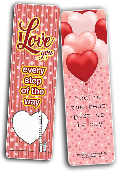 Special Hearts Day Bookmarks (5-Sets X 6 Cards)
