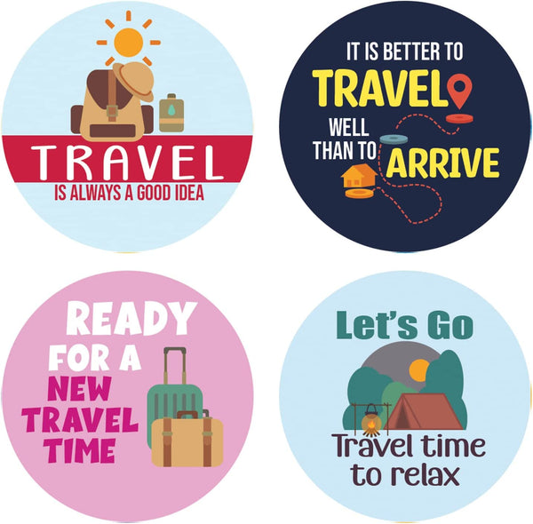 Creanoso Travel Goals Sticker (20 Sets X 16 Designs) â€“ Sticker Card Giveaways for Kids â€“ Awesome Stocking Stuffers Gifts for Boys & Girls â€“ Classroom Home Rewards Enticements