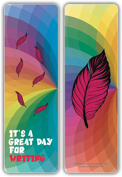 I am a Writer Bookmarks (5-Sets X 6 Cards)