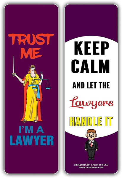 I am a Lawyer Bookmarks (5-Sets X 6 Cards)