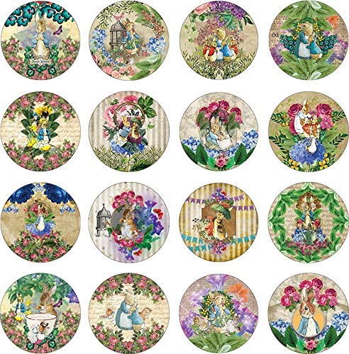 Peter Rabbit Stickers (5 Sheet) - Stocking Stuffers Premium Quality Gift Ideas for Children, Teens, Adults - Corporate Giveaways & Party Favors