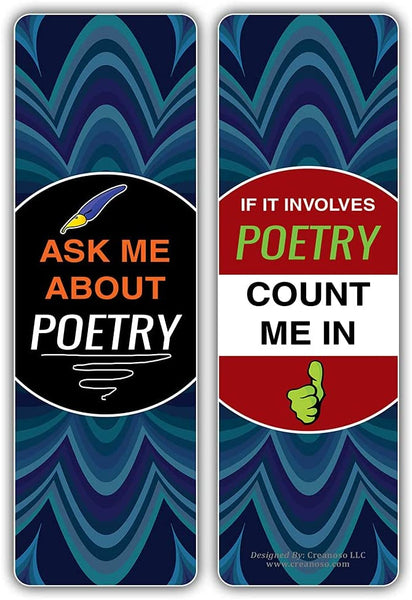 I am a Poet Bookmarks (10-Sets X 6 Cards)