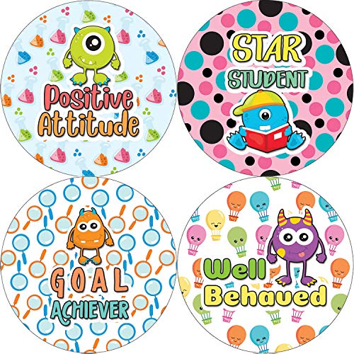 Creanoso Motivational Encouragement Stickers for Kids (20-Sheet)-Inspirational Premium Gifts for Men, Women, Teens, Kids â€“ Great Rewards Pack