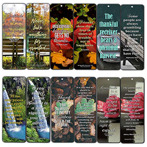 Creanoso Say Thanks To Friends Bookmarks (60-Pack) - Inspirational Quote Sayings Bookmarker Cards ÃƒÂ¢Ã¢â€šÂ¬Ã¢â‚¬Å“ Premium Gift for Men & Women, Adults, Teens ÃƒÂ¢Ã¢â€šÂ¬Ã¢â‚¬Å“ Employee Rewards Gifts ÃƒÂ¢Ã¢â€šÂ¬Ã¢â‚¬Å“ Bulk Pack Set