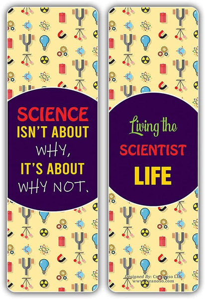 I am a Scientist Bookmarks (5-Sets X 6 Cards)