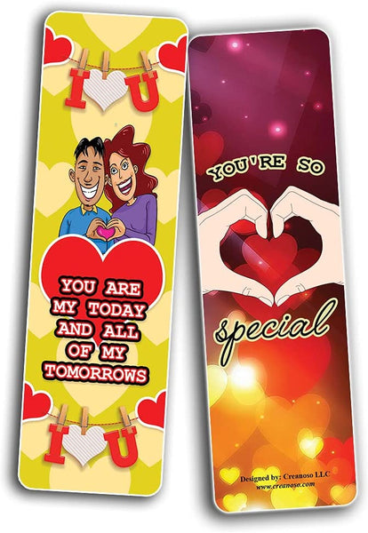 Special Hearts Day Bookmarks (5-Sets X 6 Cards)