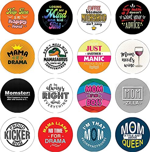 Funny Mom Quotes Collections sticker (5 Sets X 16 Designs)