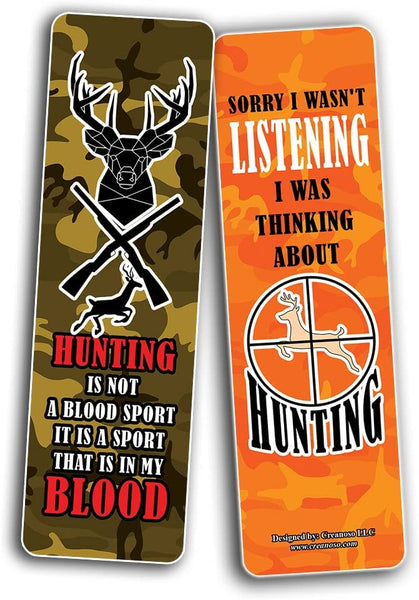 Hunting Bookmarks (10-Sets X 6 Cards)
