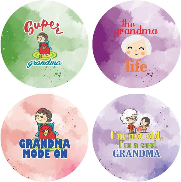Creanoso I Am A Sweet Grandmama Stickers (10 Sets X 16 Designs) â€“ Sticker Card for Kids â€“ Awesome Stocking Stuffers Gifts for Boys & Girls â€“ Classroom Home Rewards Enticements