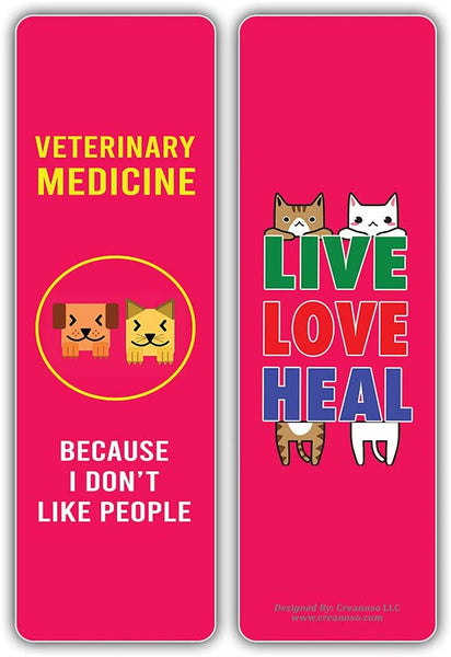I am a Veterinarian Bookmarks (2-Sets X 6 Cards)
