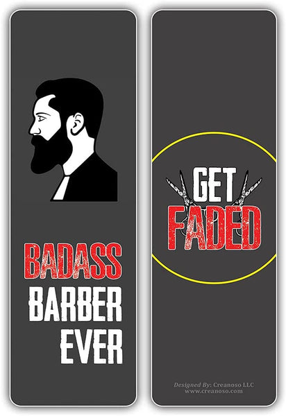 I am a Barber Bookmarks (5-Sets X 6 Cards)