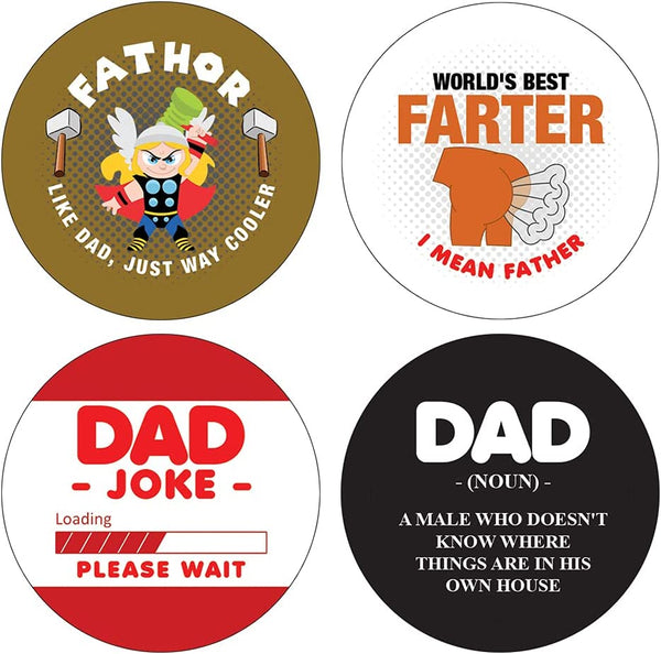 Funny dad Quotes Collections sticker (10 Sets X 16 Designs)