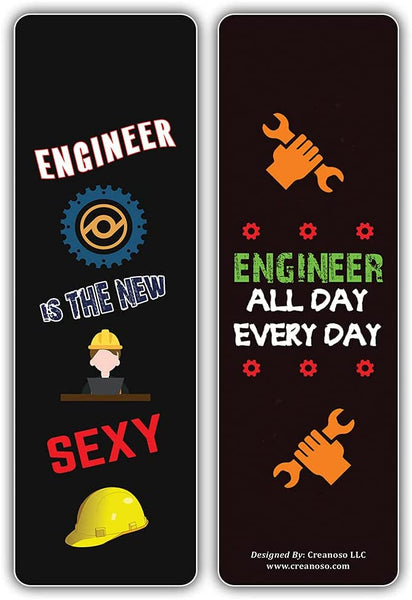 I am an Engineer Bookmarks (10-Sets X 6 Cards)